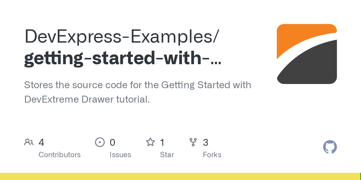 DevExpress Getting Started