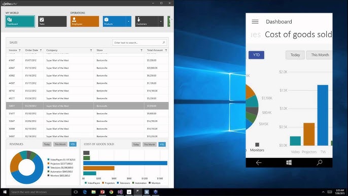DevExpress Windows 10 Apps